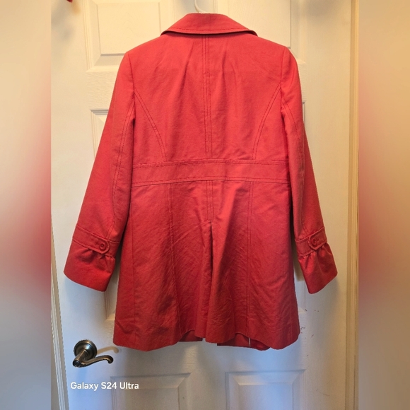 Ann Taylor Trench Coat - Picture 3 of 4